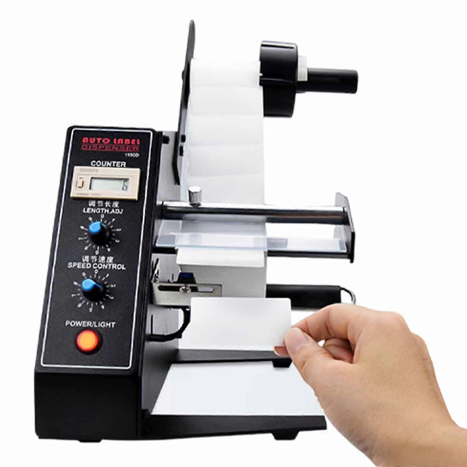Automatic Label Dispenser with Adjustable Speed for Barcode and Sticker Labels, MultiRow Compatible