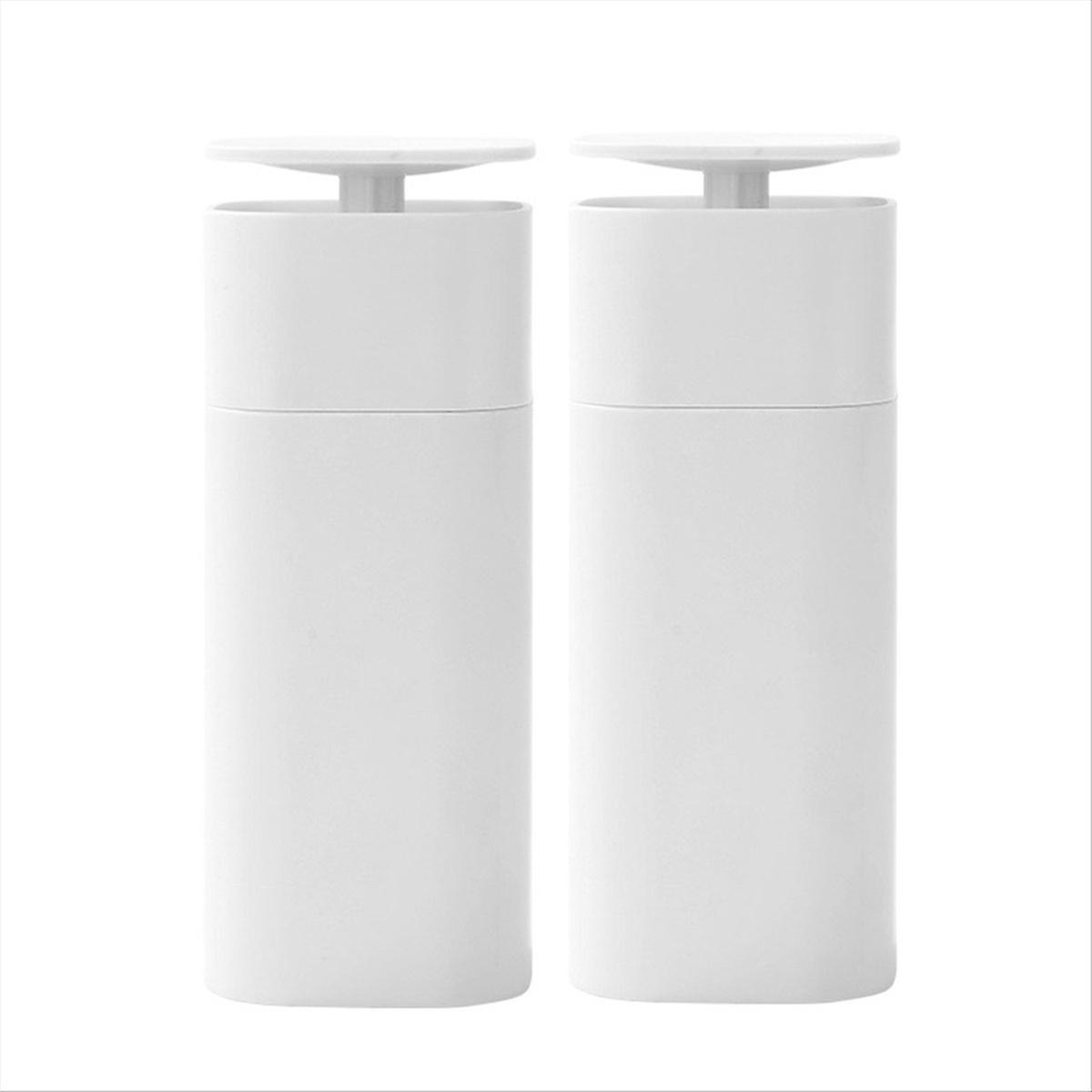 Bathroom Pressing Hand Storage Container Soap Container White