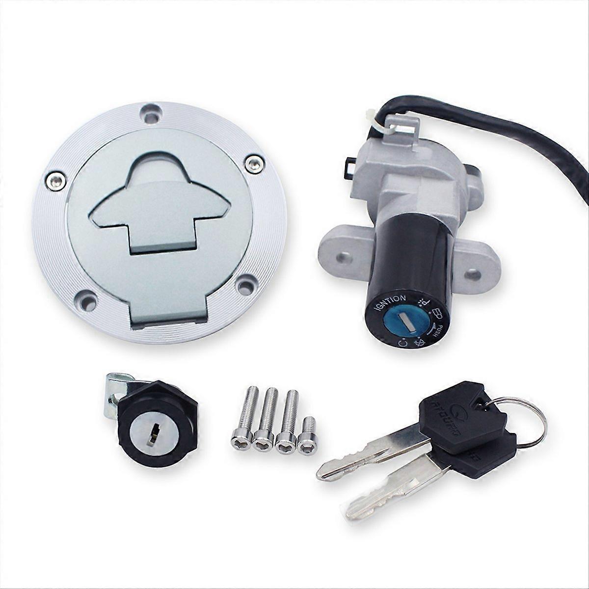 Motorcycle Ignition Switch Lock With Key Set For 