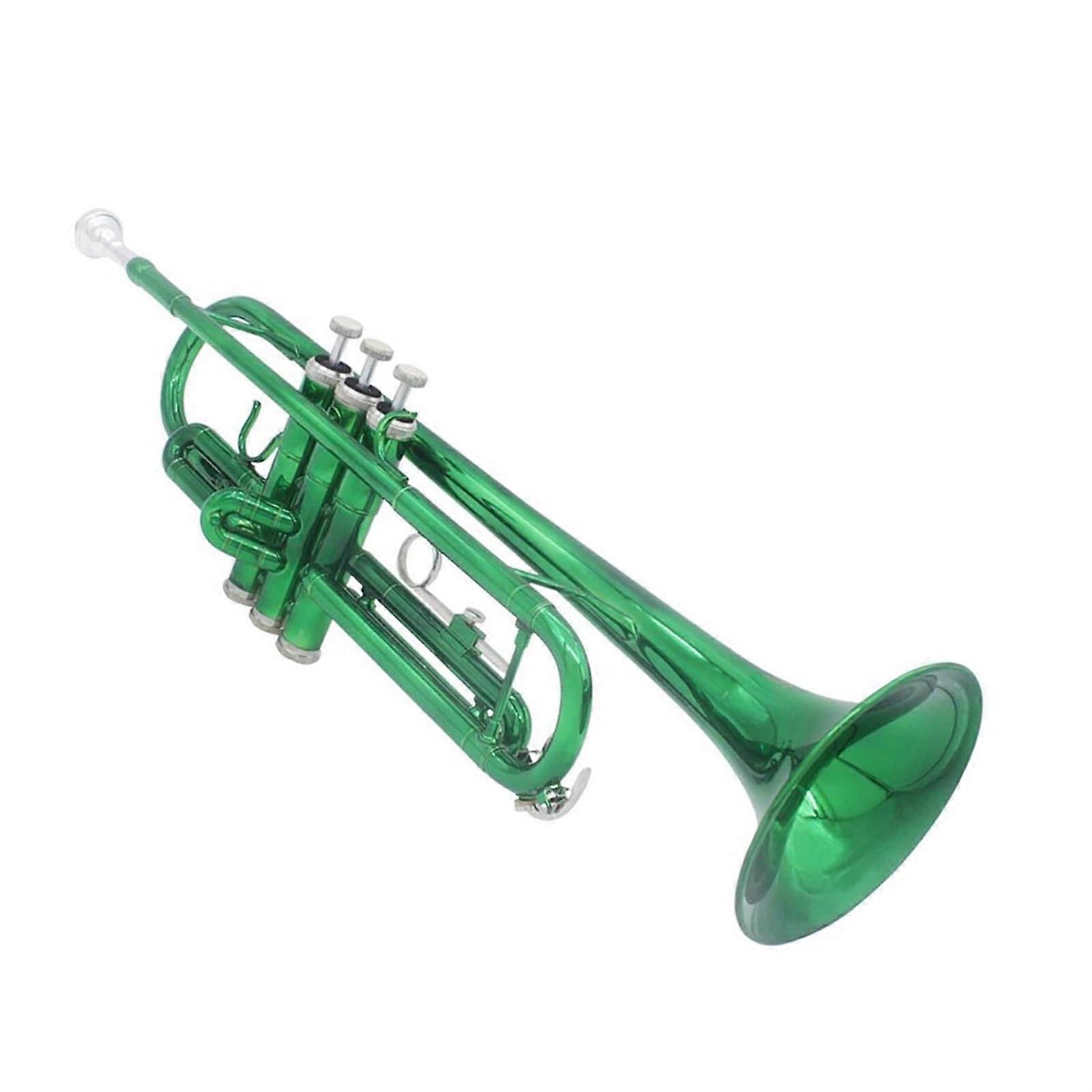 Bb Trumpet for Beginners Student Brass Beginner Kit with Case Strap Gloves and Consistent Tuning