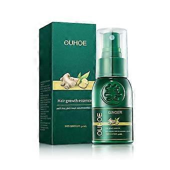 Ingwer-Haar-Essenz, sanfte Haarwurzel, feuchtigkeitsspendende, weiche Haarpflege-Essenz, 30 ml