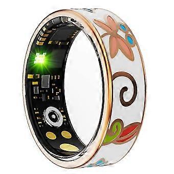 Color Enamels Craftsmanship Smart Ring Sleep Monitoring Blood Oxygen Measurement Blood Pressure Mul