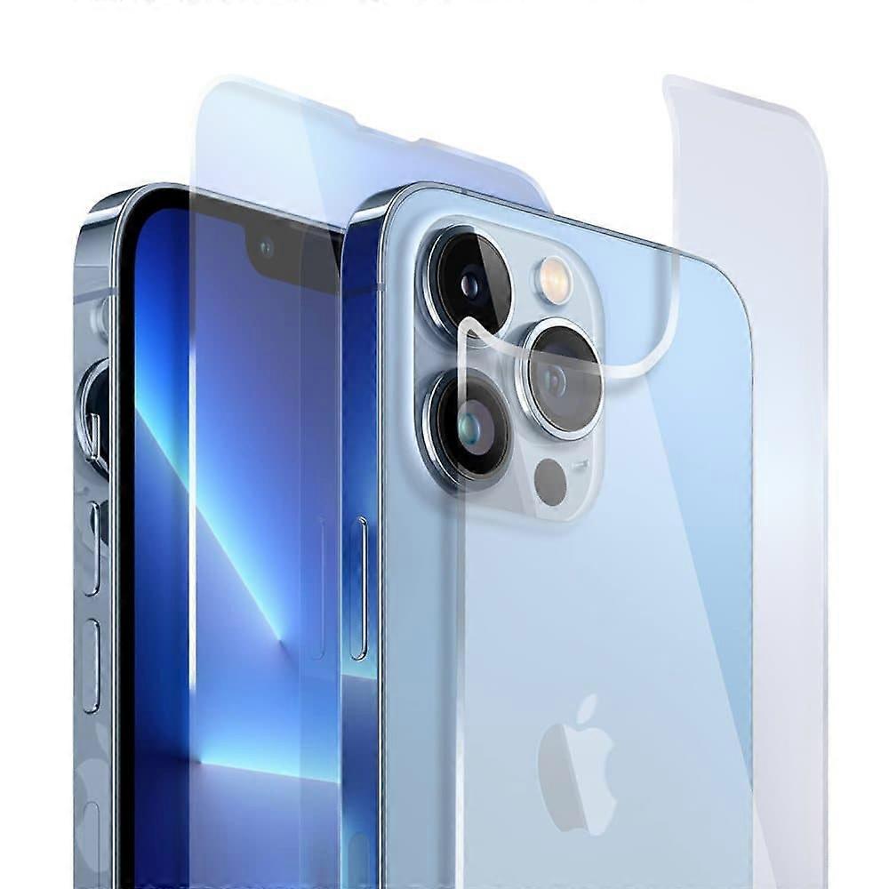 iPhone 13 Pro Max Tempered Glass Front & Back