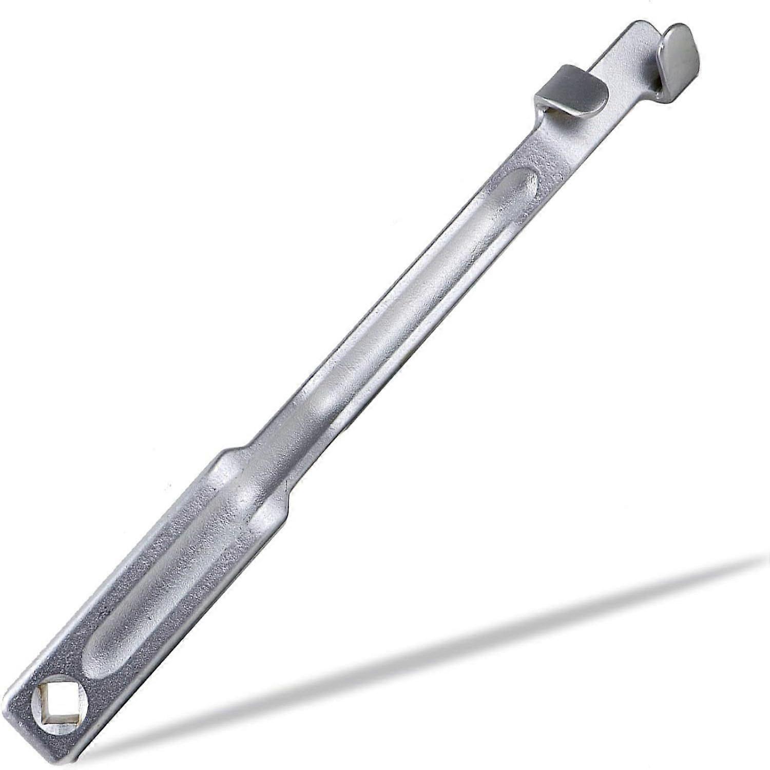 Universal wrench extension for long adjustable wrench