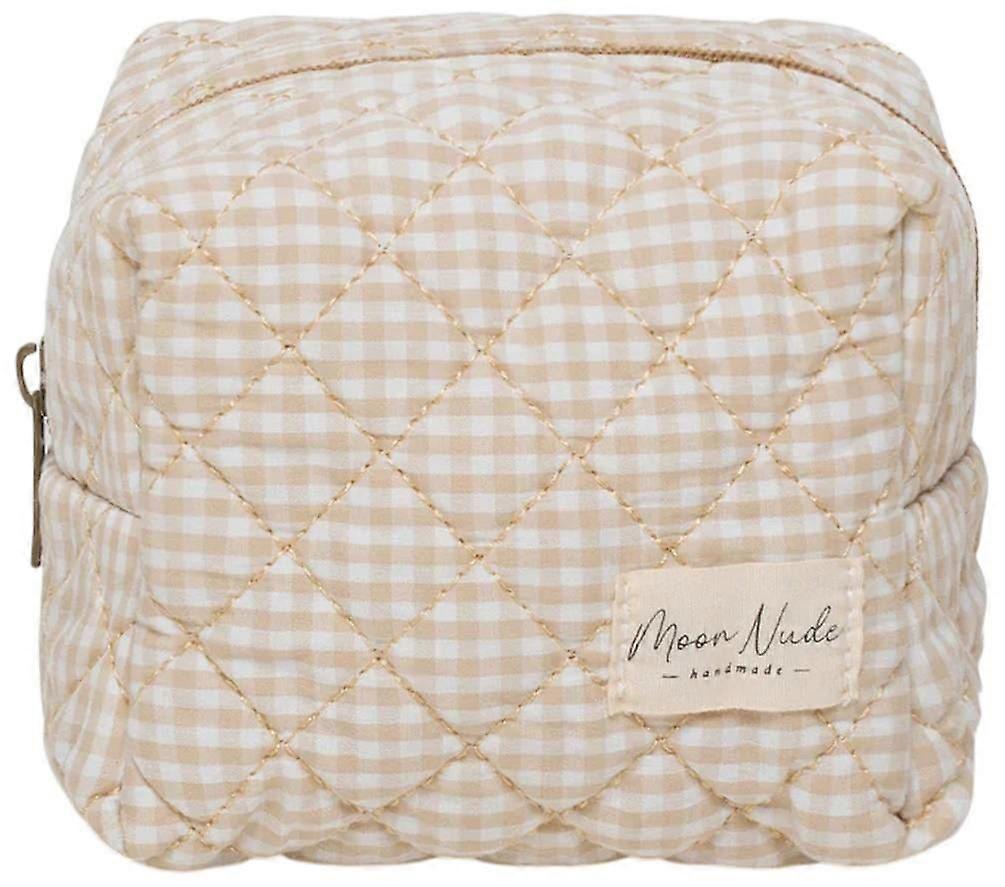 Moon Nude Mini Makeup Bag - Cream/Beige