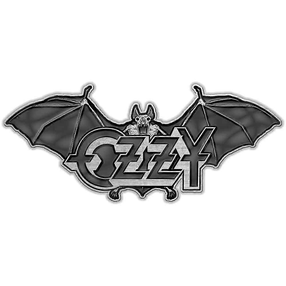 Ozzy Osbourne hétköznapi ember denevér logó kitűző