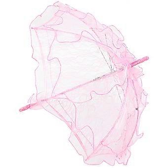 Wedding Umbrella Lace Parasol for Decoration Use 1 Piece Assorted Color