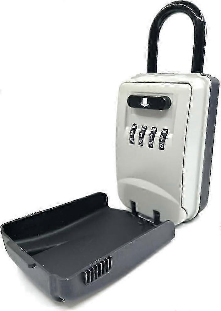 Key Safe Lock Box Padlock with External Protection Cover,Hanging Security Key