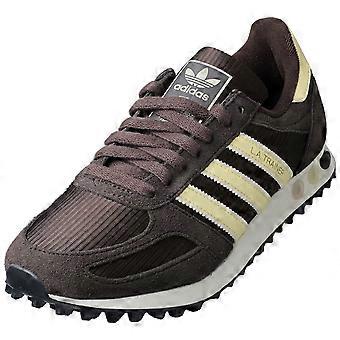 adidas LA Trainer OG Damen-Sneaker in Braun-Gelb