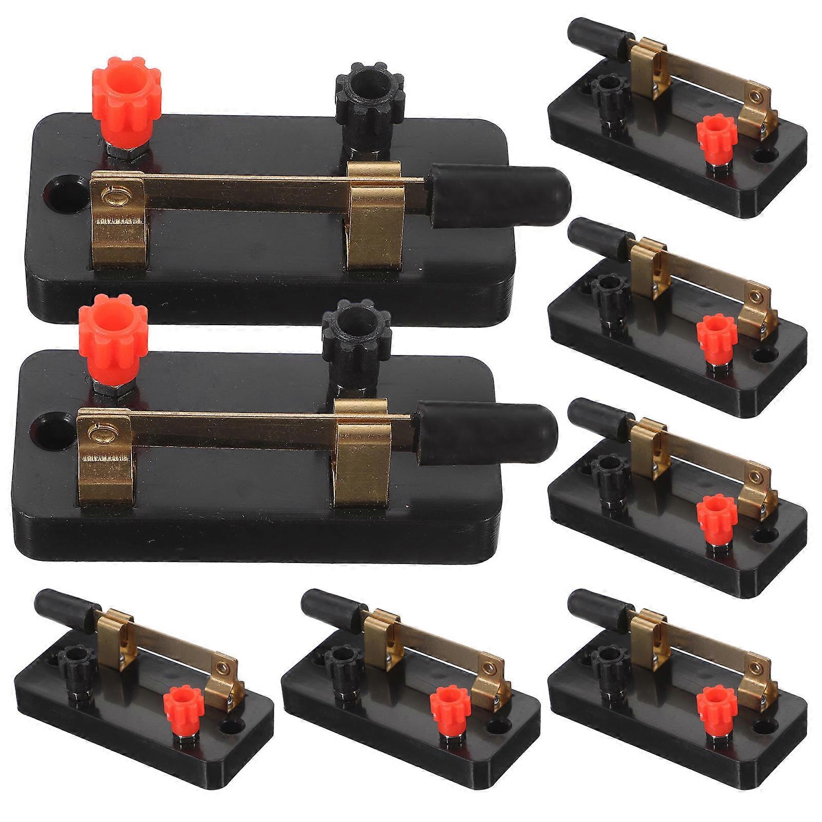 Single Pole Single Throw Switch for Physics Labs Electronic Experiment 10Pcs