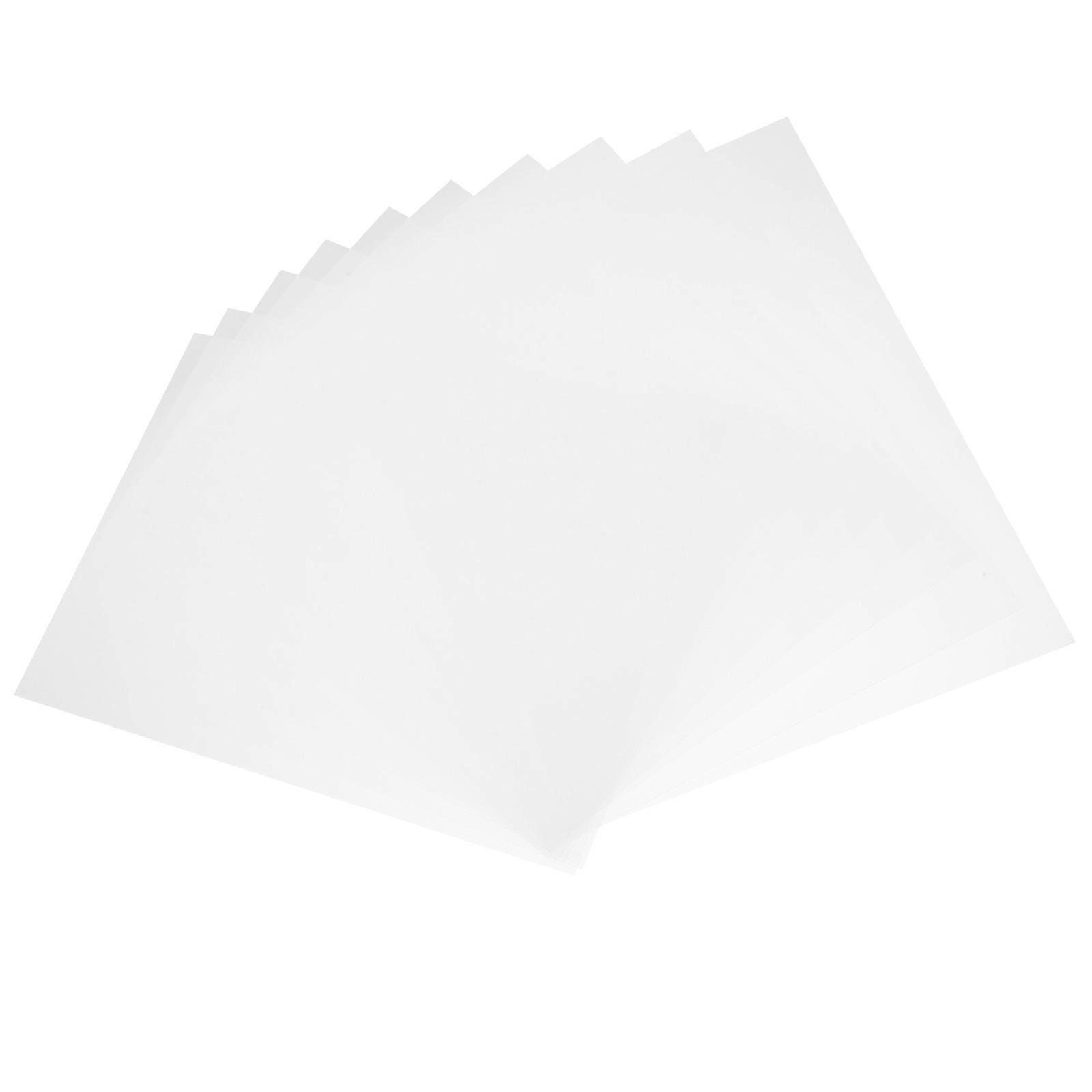 Plastic Sheets for Crafts Transparent Plastic Panels Clear 40Pcs
