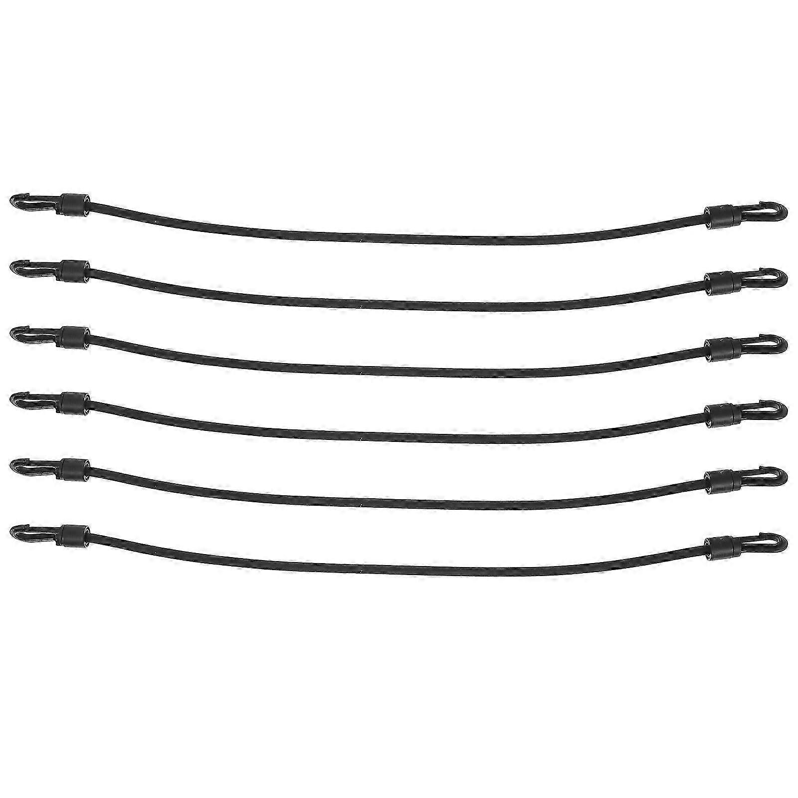 Sangle de fixation élastique pour moto, lot de 6, résistante.