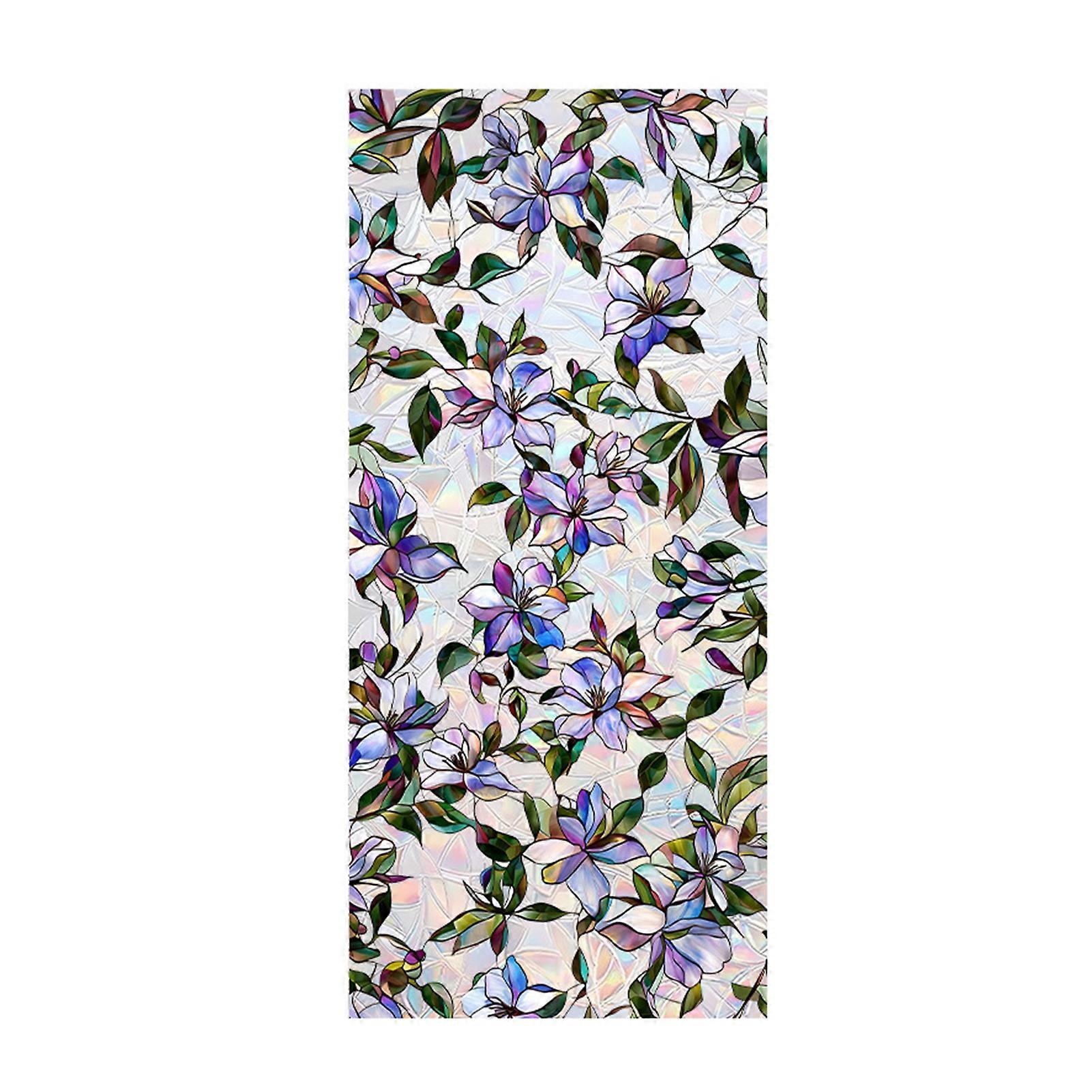 UV Blocking Static Cling for Bathroom Kitchen Window