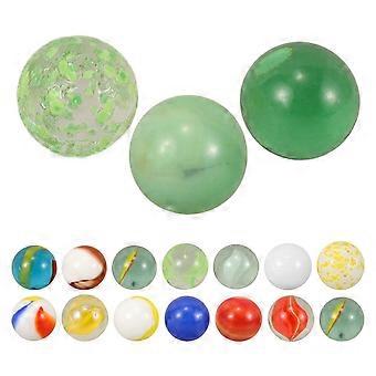 60 Pz Biglie di Vetro Colorato Marmi Creativi per Giochi di Marmo Artigianali Perline di Vetro Vibranti Serbatoio di Pesce Decorazione Marmi Decorativi Durevoli