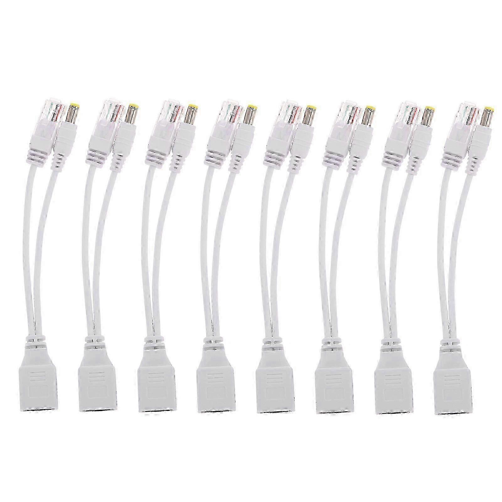 Passive Poe Splitter Kit Copper 8Pcs for Power Supply