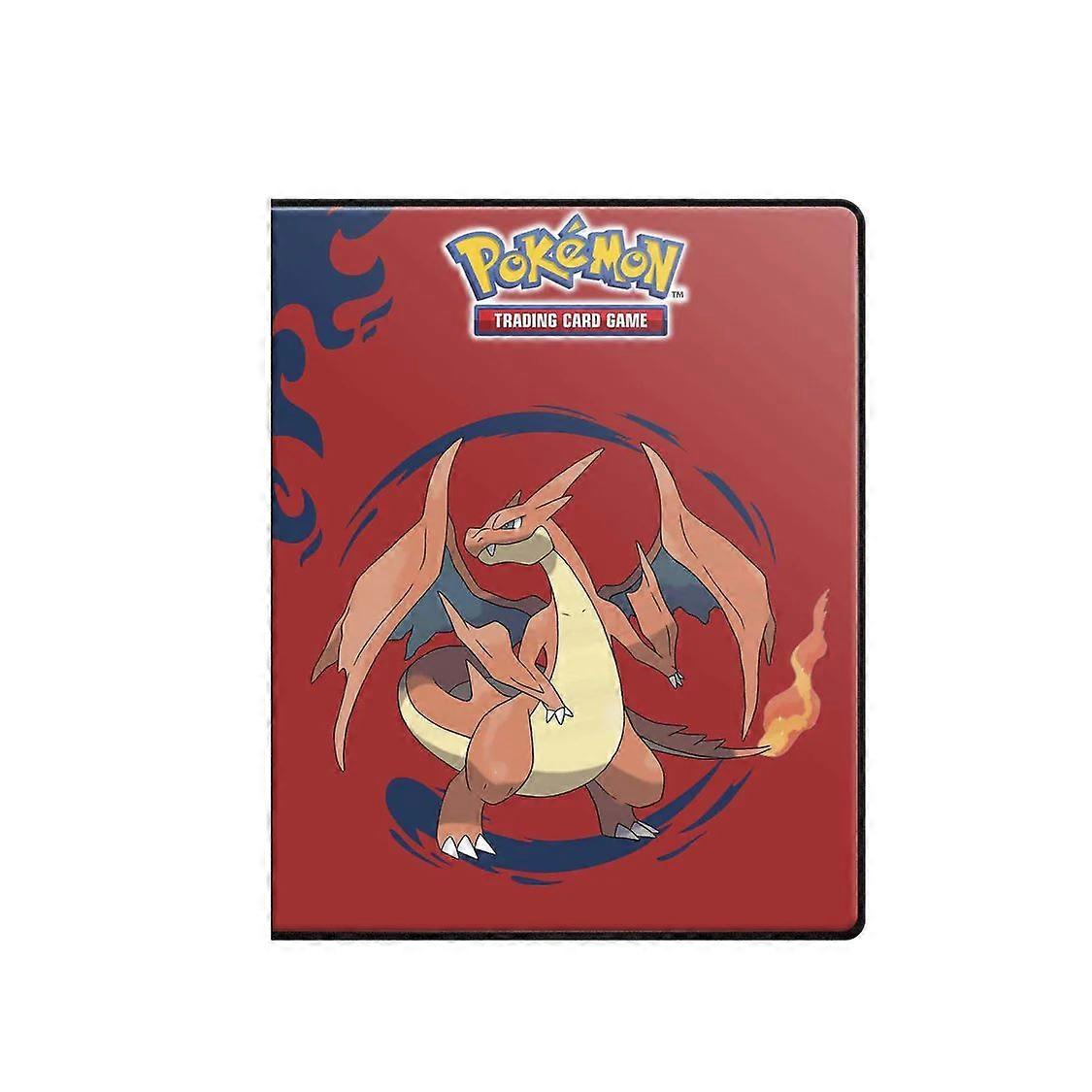Pokemon Mega Charizard X and Mega Charizard Y 4-Pocket Portfolio