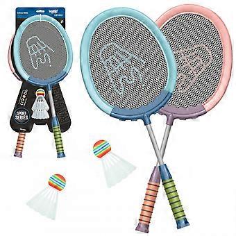 WOOPIE Babington Racketar och Fjäderbollar Set 2 st.