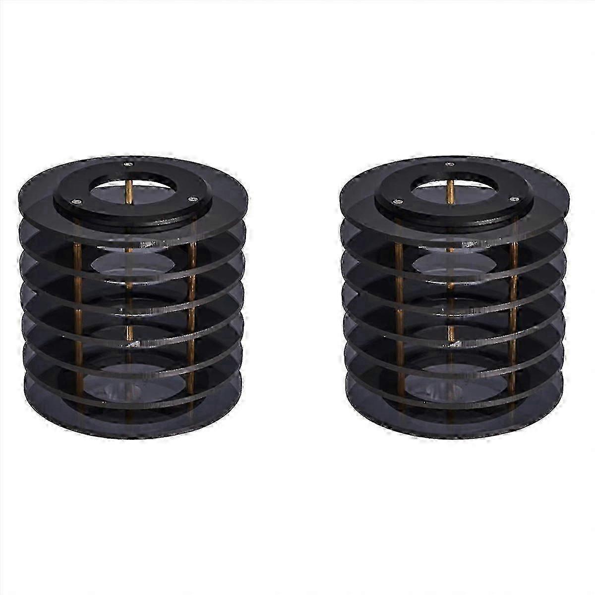 2026 - Conjunto de 2 Cúpulas para Lanterna de Camping, Compatível com Cúpulas de 38 Polegadas, Ideal para Iluminação Externa, Vlogs e Exploração.