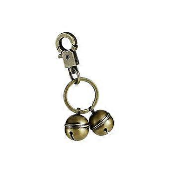 Durable Brass Cat and Dog Bells, Extra Loud Pet Collar Charm Pendant Bells Pair