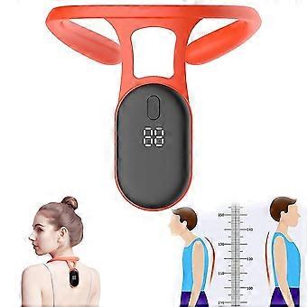 Intelligent Hunchback Corrector, Portable Lymphatic Relief Neck Instrument,posture Corrector For Adult And Kids, Comfortable Back Straightener With Vi