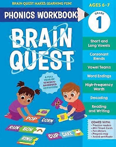 Brain Quest Phonics Workbook Grade 1