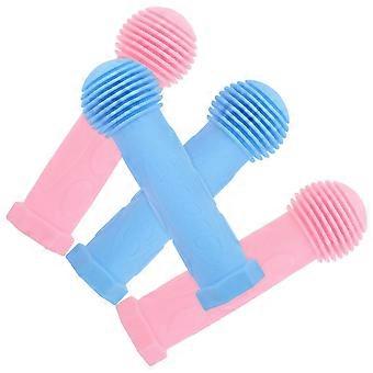Kids Bike Handlebar Grips, Soft Rubber, Secure Grip, 2 Pairs for Better Control
