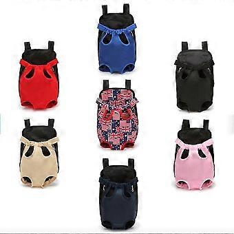 Pet Carrier Backpack Adjustable Pet Front Cat Dog Carrier Travel Bag Legs Out