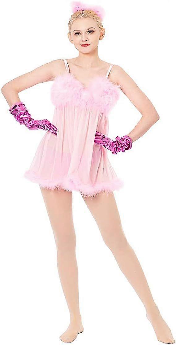 fembot pink dress Encuentra el disfraz Fembot de Austin Powers para Halloween
