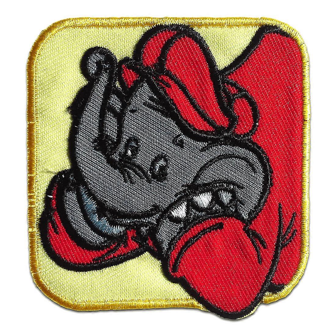 Patch / Iron-on Patch Benjamin Flower Comic Kids Red 7x6,6 Patch 