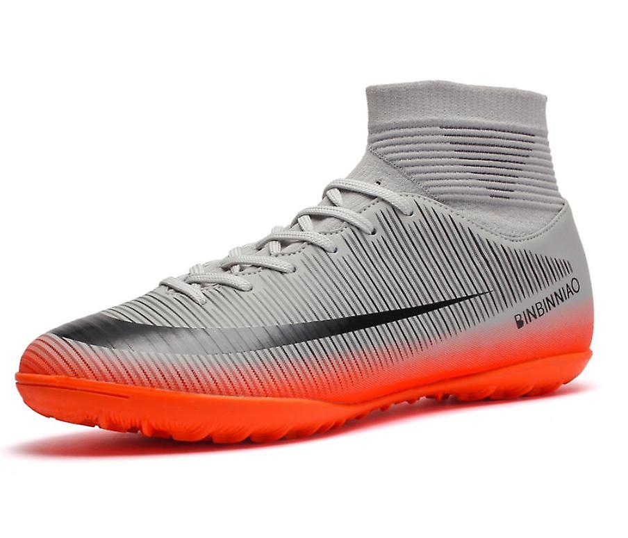Erkek Ve Kadın Yeni Futbol Ayakkabıları Yüksek Top Spor Eğitim Botları Ayakkabı