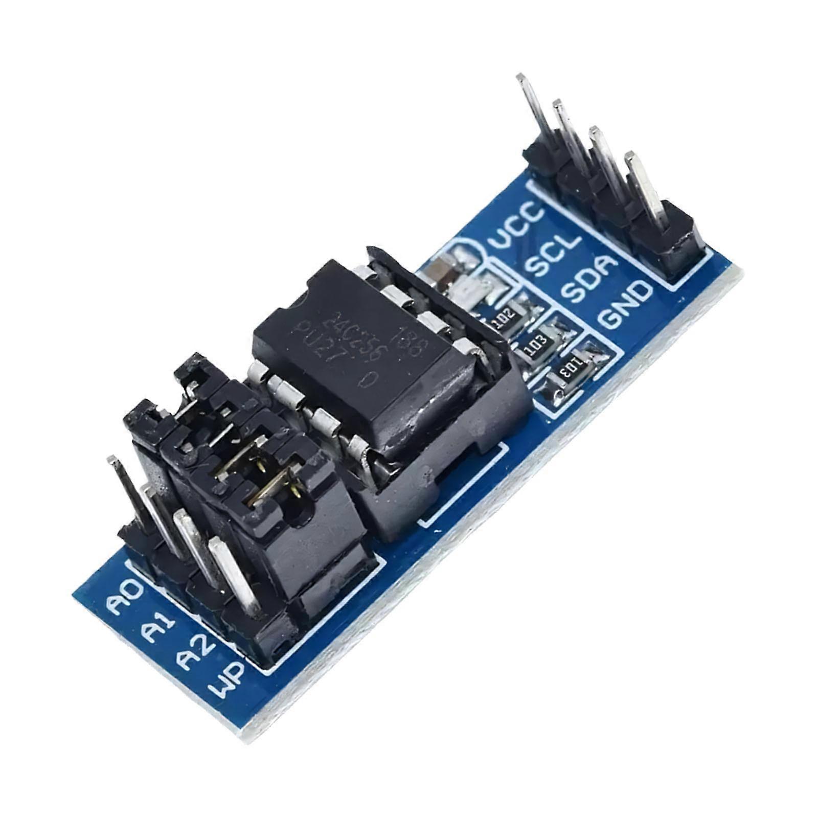 AT24C256 24C256 I2C Memory Module 32KB Memory Chip Plug And Play Microcontroller Car Accessories Multicolor