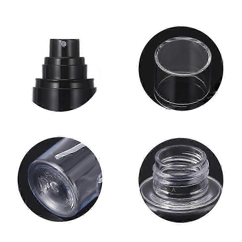 Plastic Spray Bottle Refillable for Storage 4Pcs 100Ml Transparent Atomiser Set