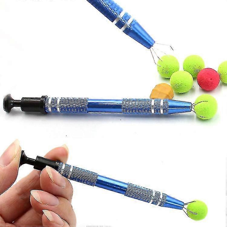 Bait Loading Device, Bait Clamping Tool, Push-type Four-claw Grabber