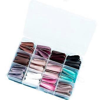 Gestalte deine eigenen Nagelsticker für Halloween, künstliche Fingermaniküre für Frauen und Mädchen, l