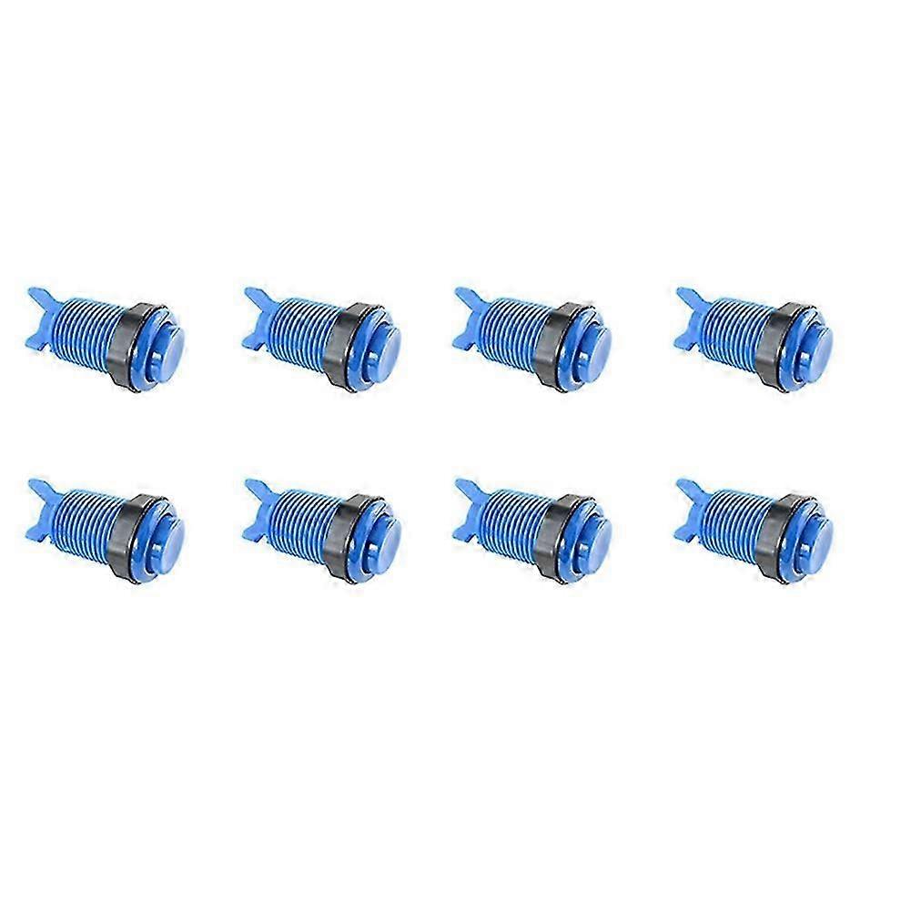 8Pcs Push Button 28mm Nut for American Arcade Game Machine Joystick Zero Delay Controller Parts Mac