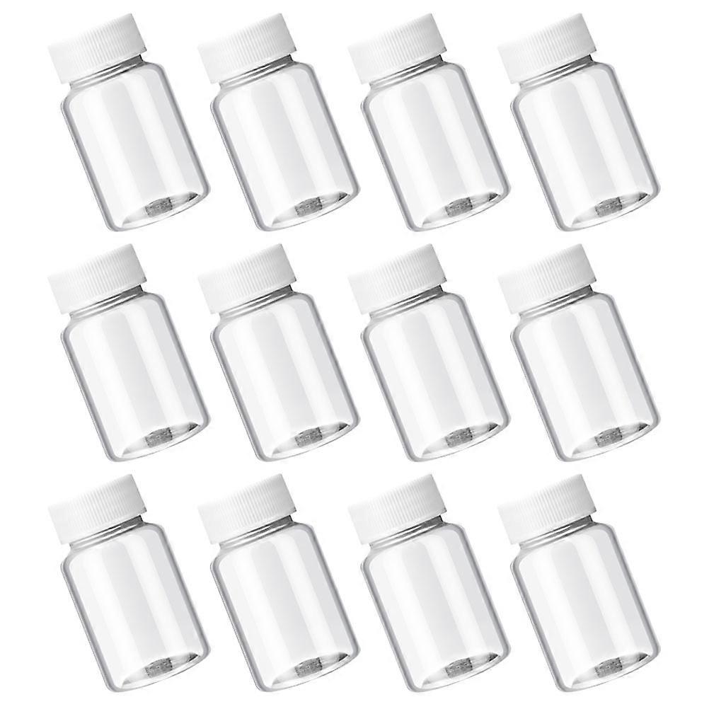 Juice Bottles Beverage Container for Storage 12Pcs Clear Empty Bottles