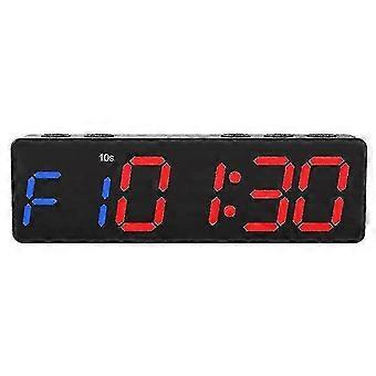 Gym Timer Interval Workout Clock Stopwatch for Training Countdown and Count Up