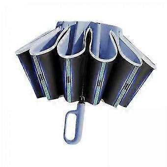 Automatic Folding Umbrella, 2 Pack, 60 Ribs, Windproof, Sun Protection and Waterproof, Portable for Men and Women