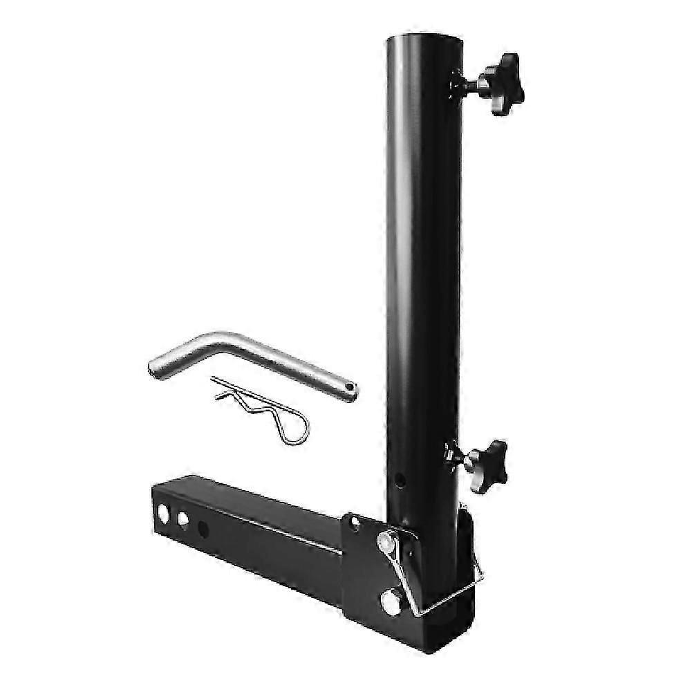 Trailer Hitch Mount Adjustable Flag Pole HolderJJ