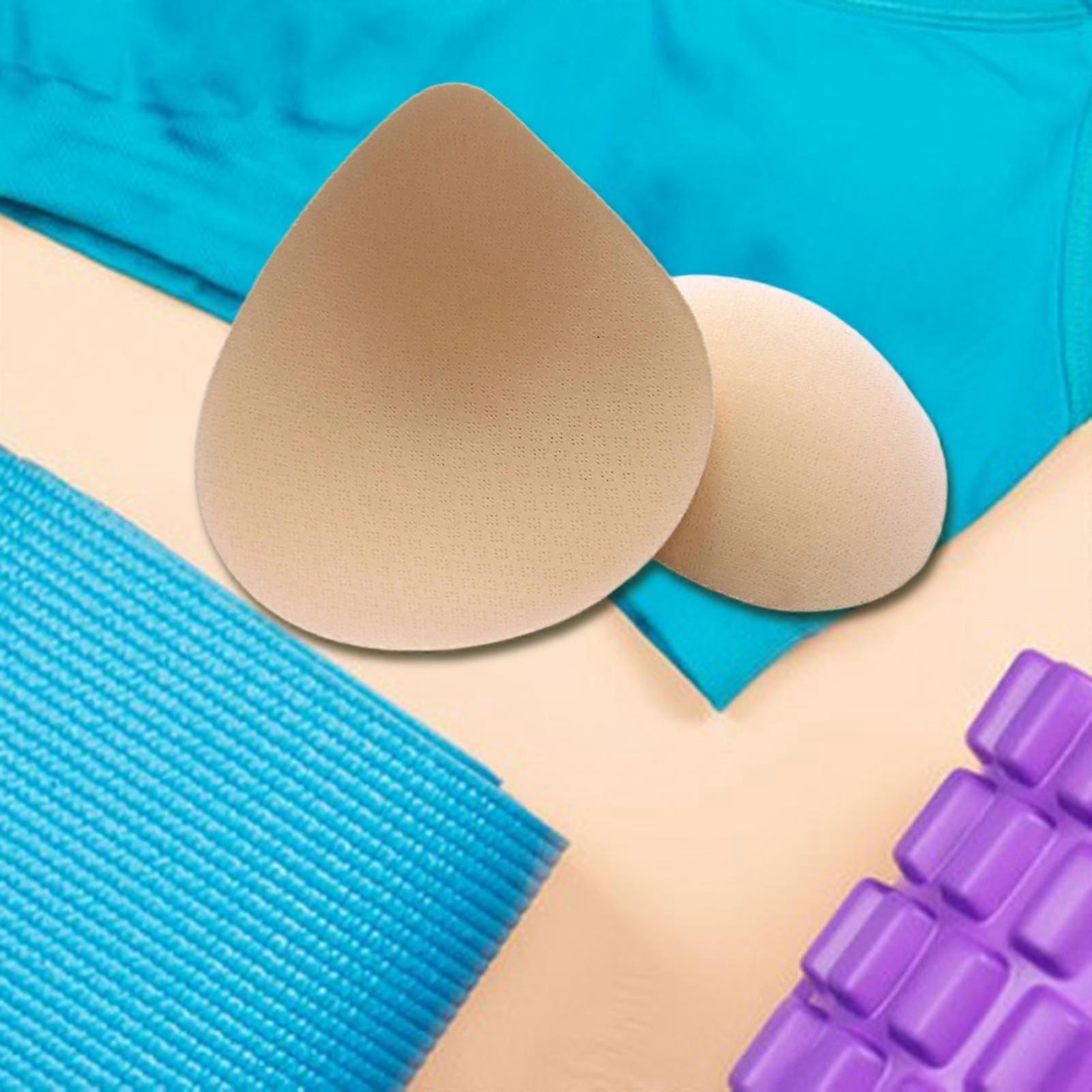 6x 2x Womens Bra Inserts Pads,Round Sponge Pads Padding Inserts
