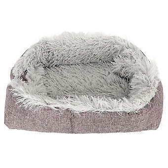 Pet Car Seat Soft Removable Machine Washable Plush Dual Purpose Puppy Cushion Bed for Small Cats Pets