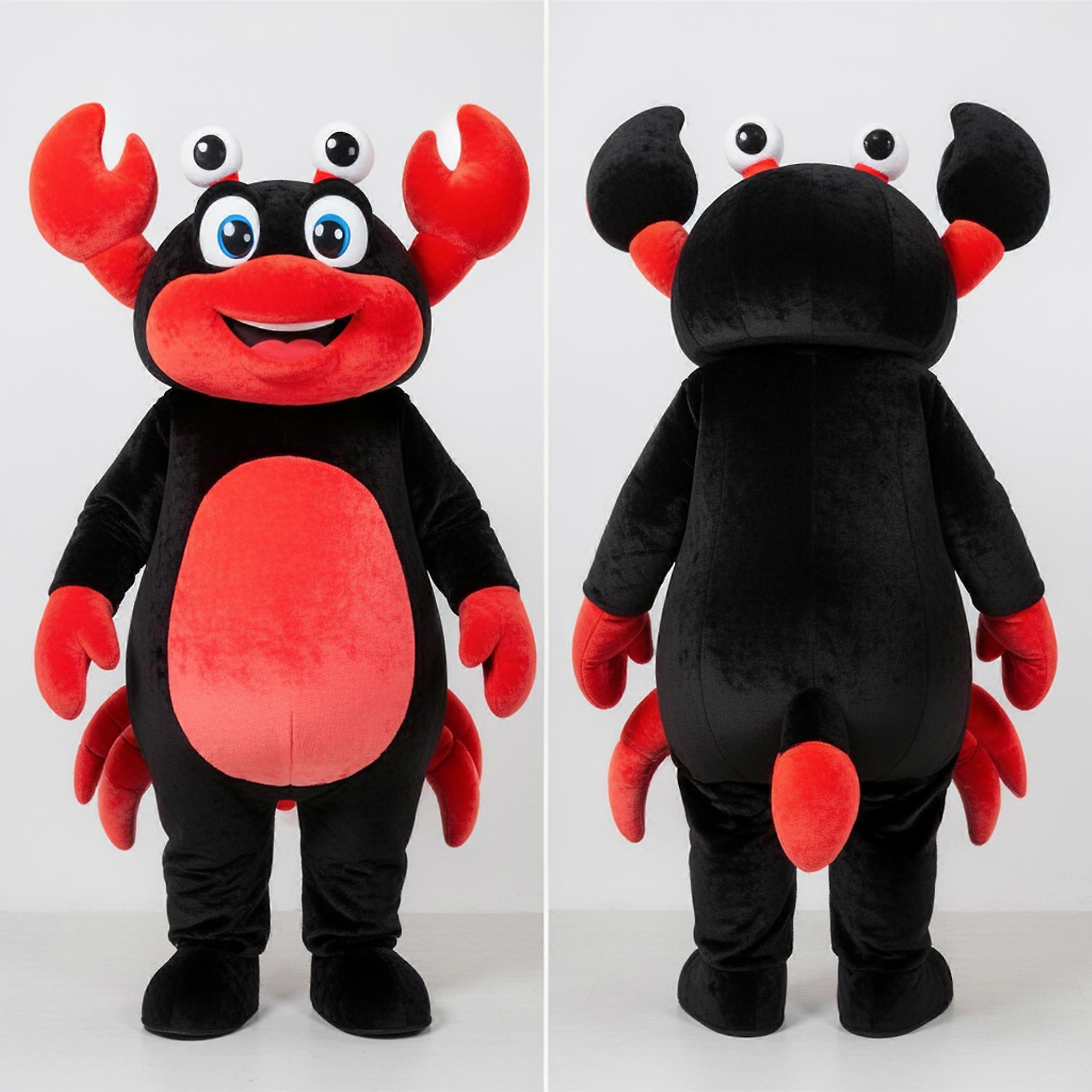 MASTICOT Crimson Rounded Crab Cakes Mascot