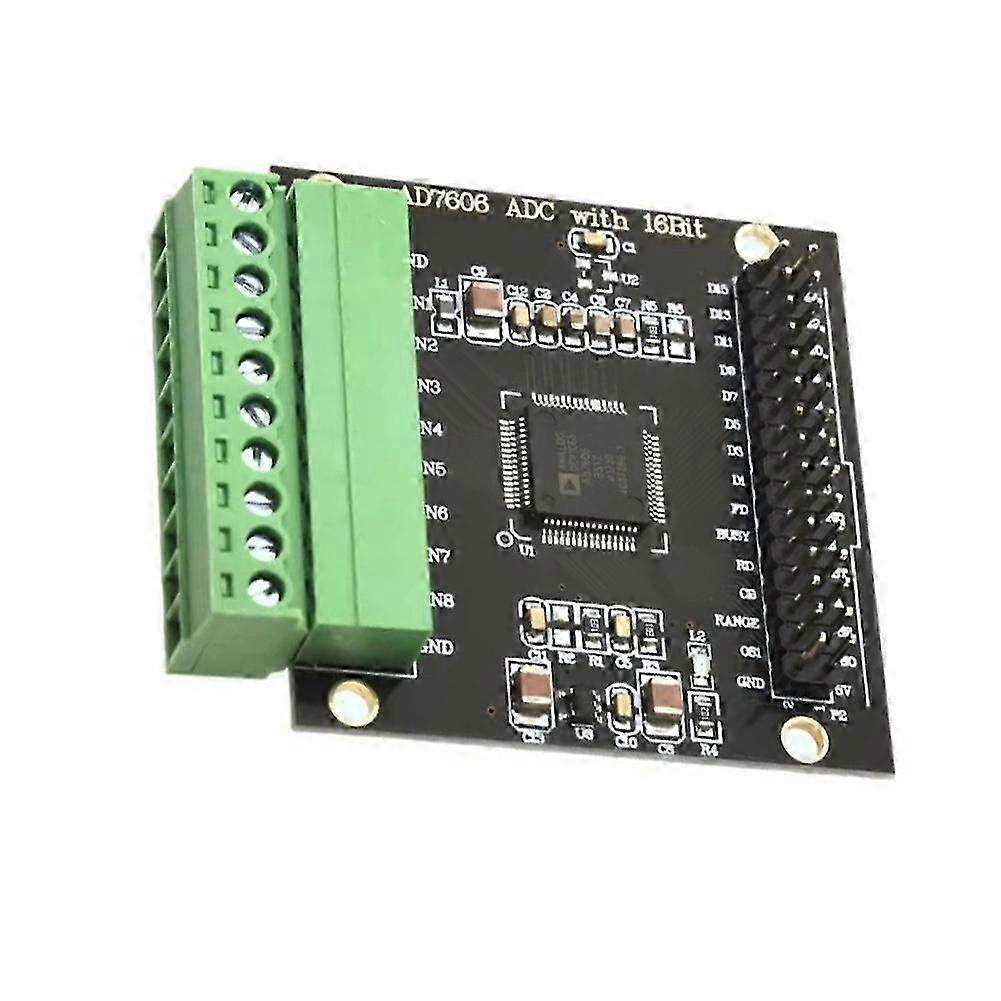 AD7606 Multi-Channel AD Data Acquisition Module 16-Bit ADC 8-Channel Synchronization Voltage Sampling Frequency 200KHz