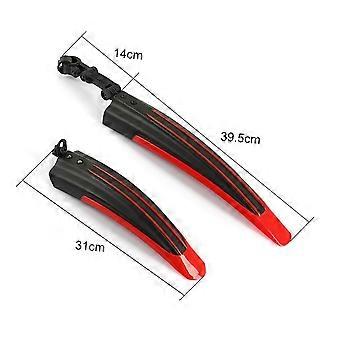 Adjustable Adjustable Road Mountain Bike Cycle Tire Front/Rear Mud Guards Mudguard Fenders Set Cycle Tire Road Mountain