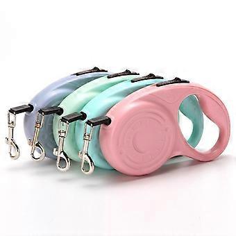 Infällbart hundkoppel för små medelstora hundar Nylon Slitstarkt rep Utomhus Valp Löpning Gång Dragkraft Taxtillbehör Husdjurskoppel