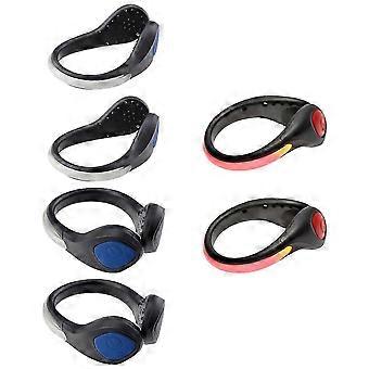 6 Pack Clip-On Shoe Lights