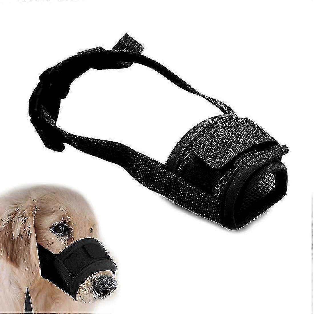 Comfortable Short-Snout Dog Muzzle Black