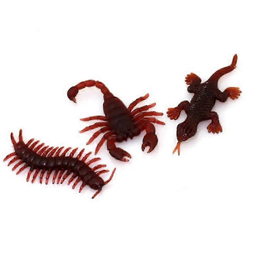 Halloween Tricky Props Artificial Centipede compatible with Mischief 6Pcs Pack