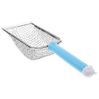 Stainless Steel Cat Litter Scoop for Household Use with Handle