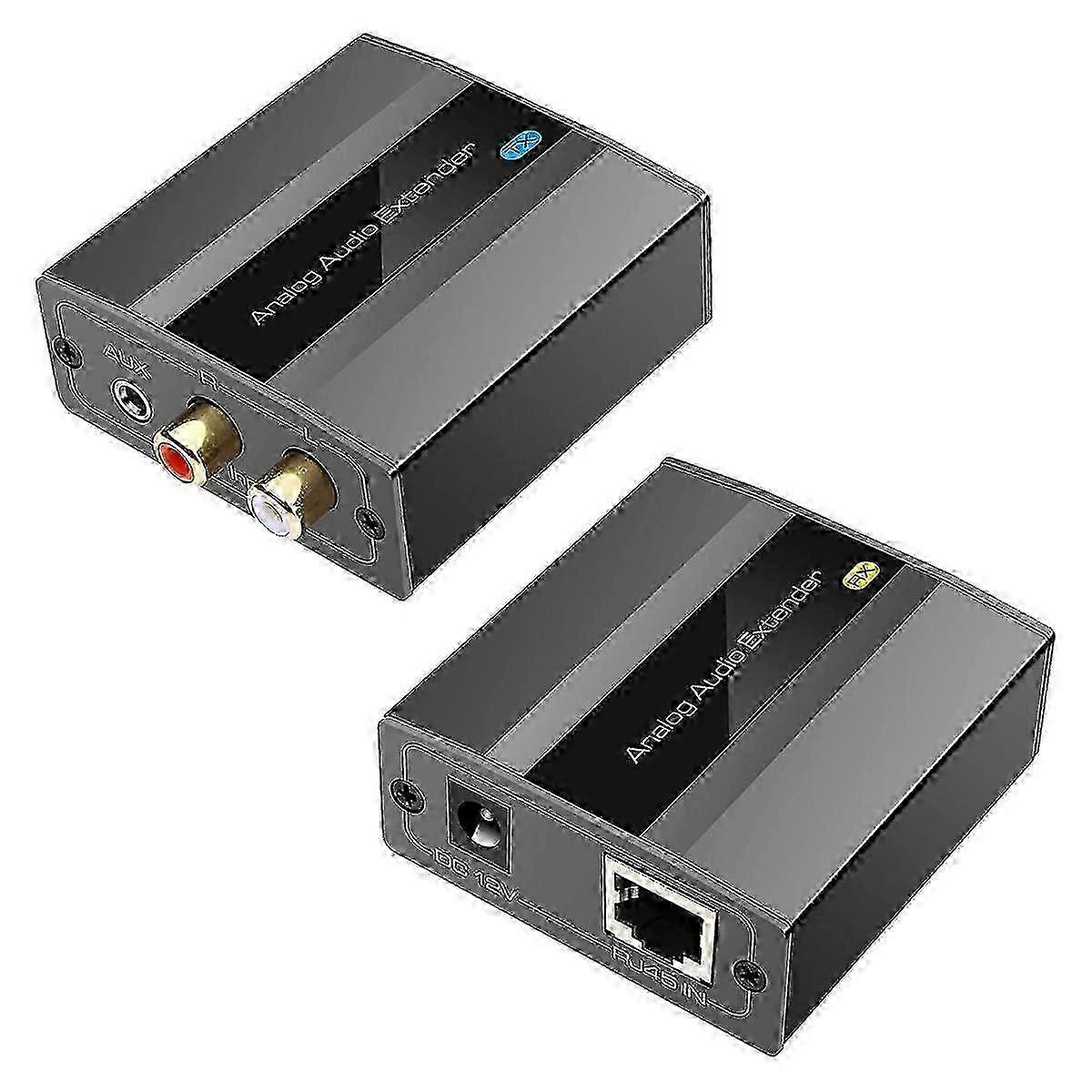 Cat6 Analog Audio Extender 500M